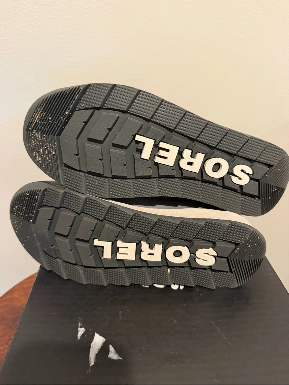 Sorel Gray Winter Boots with Pink Laces - Kids